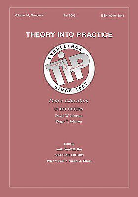 【预售】Peace Education: A Special Issue of Theory Into