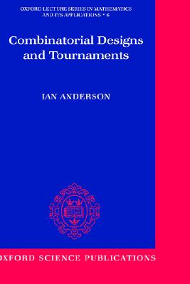 【预售】Combinatorial Designs and Tournaments