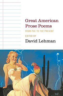 【预售】Great American Prose Poems: From Poe to the Present