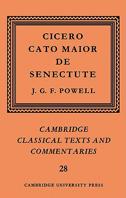 预订 【】Cicero: Cato Maior de Senectute