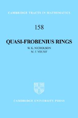 【预售】Quasi-Frobenius Rings