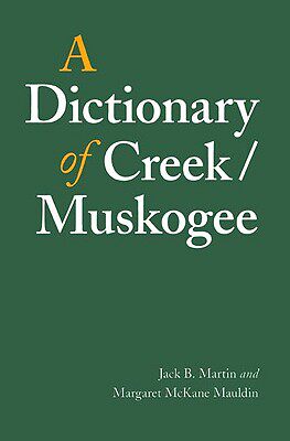 【预售】A Dictionary of Creek/Muskogee
