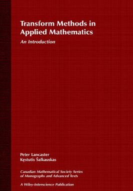 【预售】Transform Methods In Applied Mathematics: An