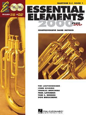 【预售】Essential Elements 2000, Book 1 Plus DVD: Baritone