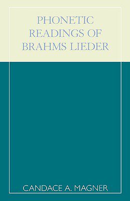 【预售】Phonetic Readings of Brahms Lieder