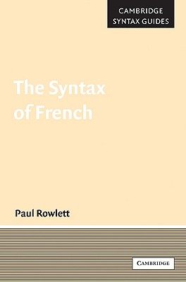 【预售】The Syntax of French