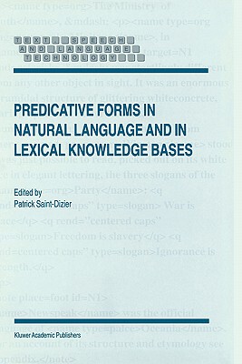 【预售】Predicative Forms in Natural Language and in Lexical