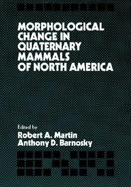 【预售】Morphological Change in Quaternary Mammals of North