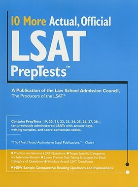 【预售】10 More Actual, Official LSAT PrepTests