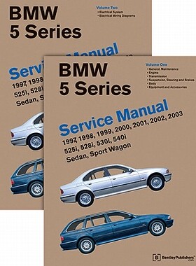 【预售】BMW 5 Series (E39 Service Manual: 1997, 1998, 1999