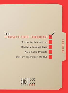 【预售】The Business Case Checklist