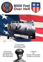 【预售】8000 Feet Over Hell: 35 Combat Missions Against