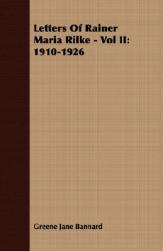 【预售】Letters of Rainer Maria Rilke - Vol II: 1910-1926