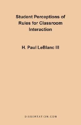 【预售】Student Perceptions of Rules for Classroom