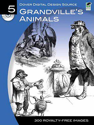 【预订】Grandville's Animals [With CDROM]