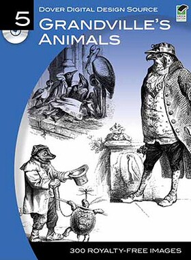 【预订】Grandville's Animals [With CDROM]