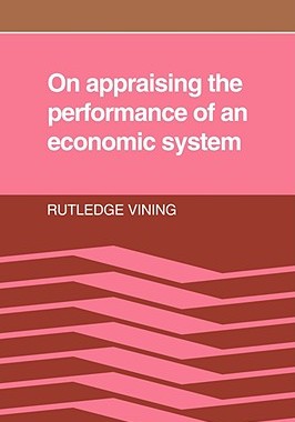【预售】On Appraising the Performance of an Economic System: