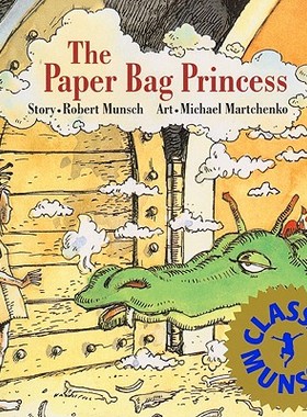 【预售】The Paper Bag Princess
