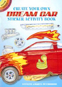 【预售】Create Your Own Dream Car Sticker Activity Book