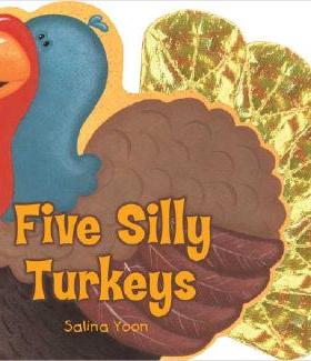 【预售】Five Silly Turkeys