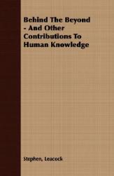 【预售】Behind the Beyond - And Other Contributions to Human