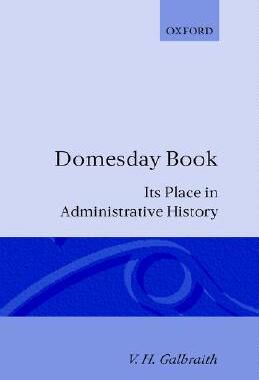 【预售】Domesday Book: Its Place in Administrative History