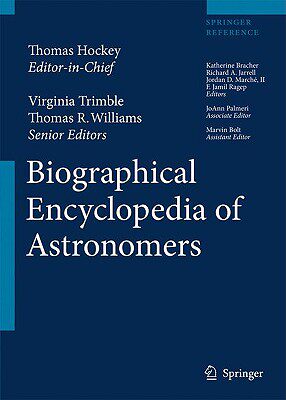 【预售】Biographical Encyclopedia of Astronomers - 封面