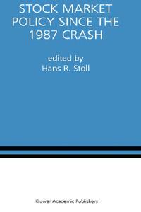 【预售】Stock Market Policy Since the 1987 Crash