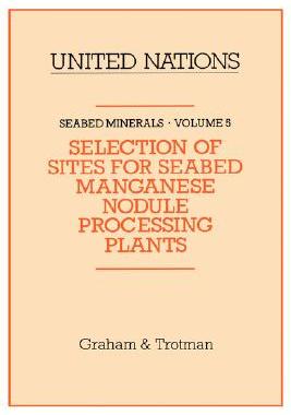 【预售】Selection of Sites for Seabed Manganese Nodule