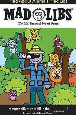 现货 Mad about Animals Mad Libs