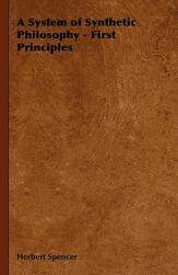 【预售】A System of Synthetic Philosophy - First Principles
