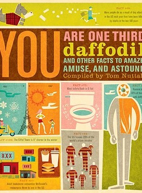 【预售】You Are One-Third Daffodil: And Other Facts to