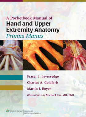 【预订】A Pocketbook Manual of Hand and Upper Extremity