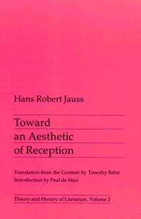 预订 Toward Aesthetic Reception