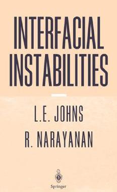 【预订】Interfacial Instability