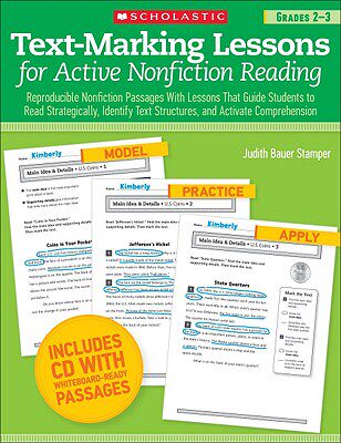 【预售】Text-Marking Lessons for Active Nonfiction Reading