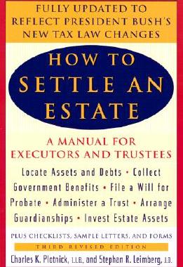 【预订】How to Settle an Estate
