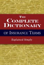 【预售】The Complete Dictionary of Insurance Terms Explained