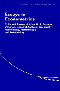【预售】Essays in Econometrics, Volume 1: Spectral Analysis