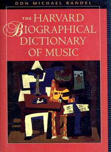 【预订】The Harvard Biographical Dictionary of Music