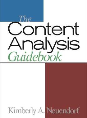 【预售】The Content Analysis Guidebook