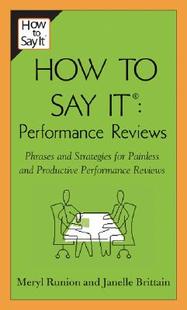 【预售】How to Say It Performance Reviews: Phrases and
