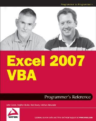 【预售】Excel 2007 Vba Programmer'S Reference