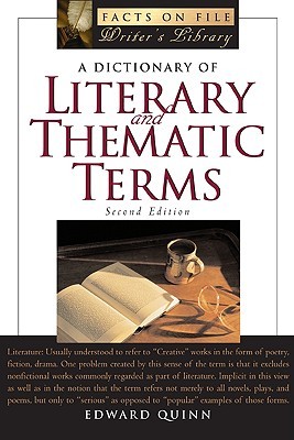 【预售】A Dictionary of Literary and Thematic Terms