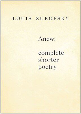【预售】Anew: Complete Shorter Poetry