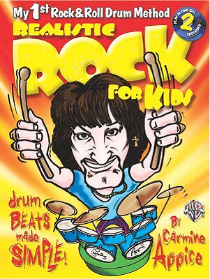 【预售】Realistic Rock for Kids: My 1st Rock & Roll Drum