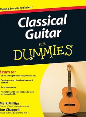 【预售】Classical Guitar For Dummies