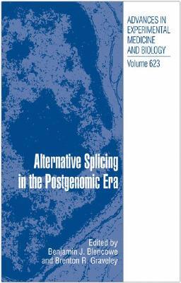 【预售】Alternative Splicing in the Postgenomic Era