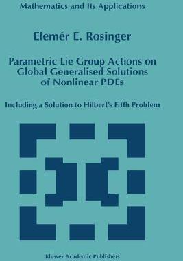 【预售】Parametric Lie Group Actions on Global Generalised