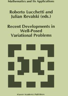 【预售】Recent Developments in Well-Posed Variational